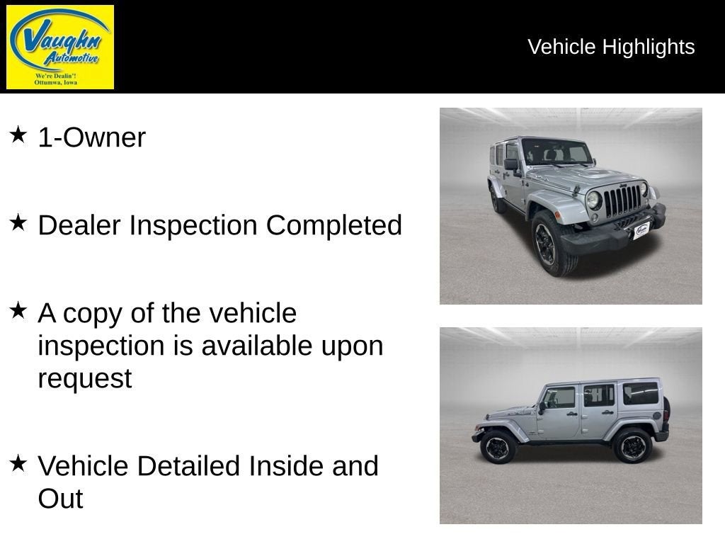 2014 Jeep Wrangler Unlimited Polar Edition