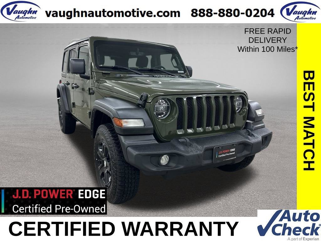 2022 Jeep Wrangler Unlimited Sport S