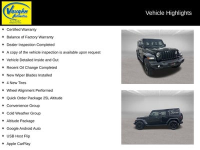 2023 Jeep Wrangler Sport Altitude