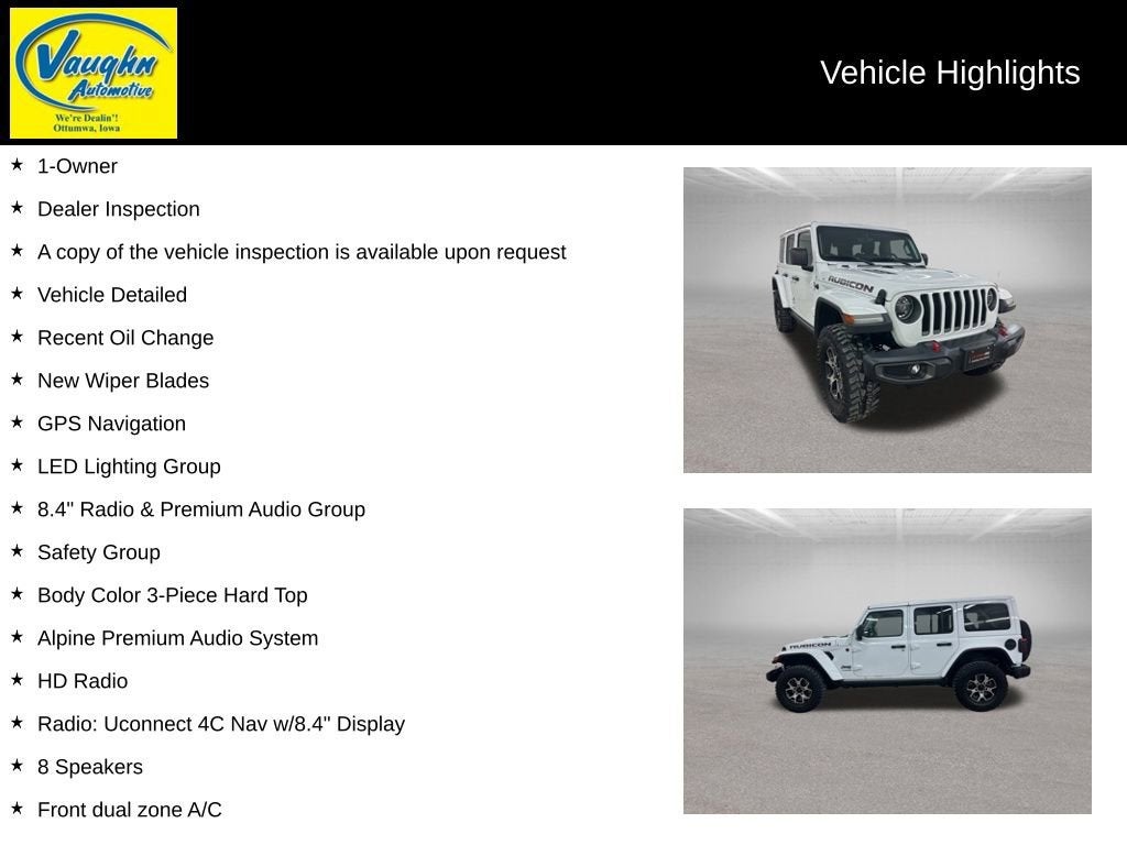 2020 Jeep Wrangler Unlimited Rubicon