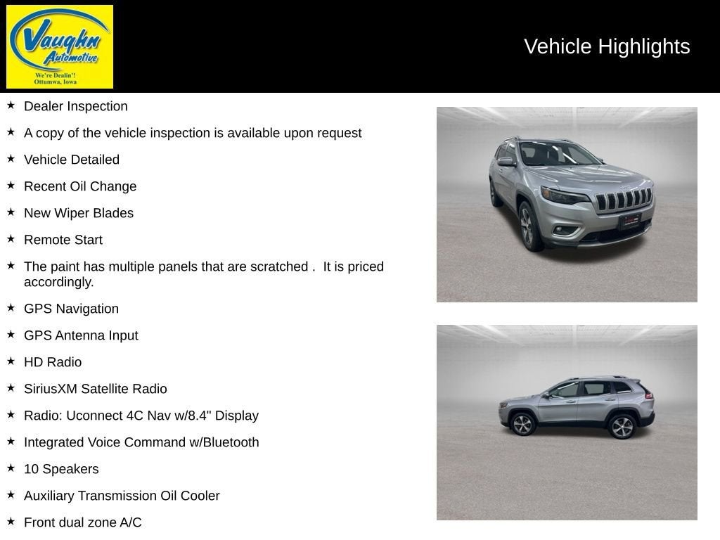 2019 Jeep Cherokee Limited