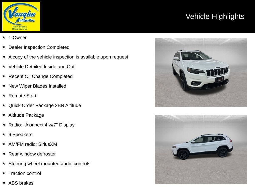 2021 Jeep Cherokee Altitude