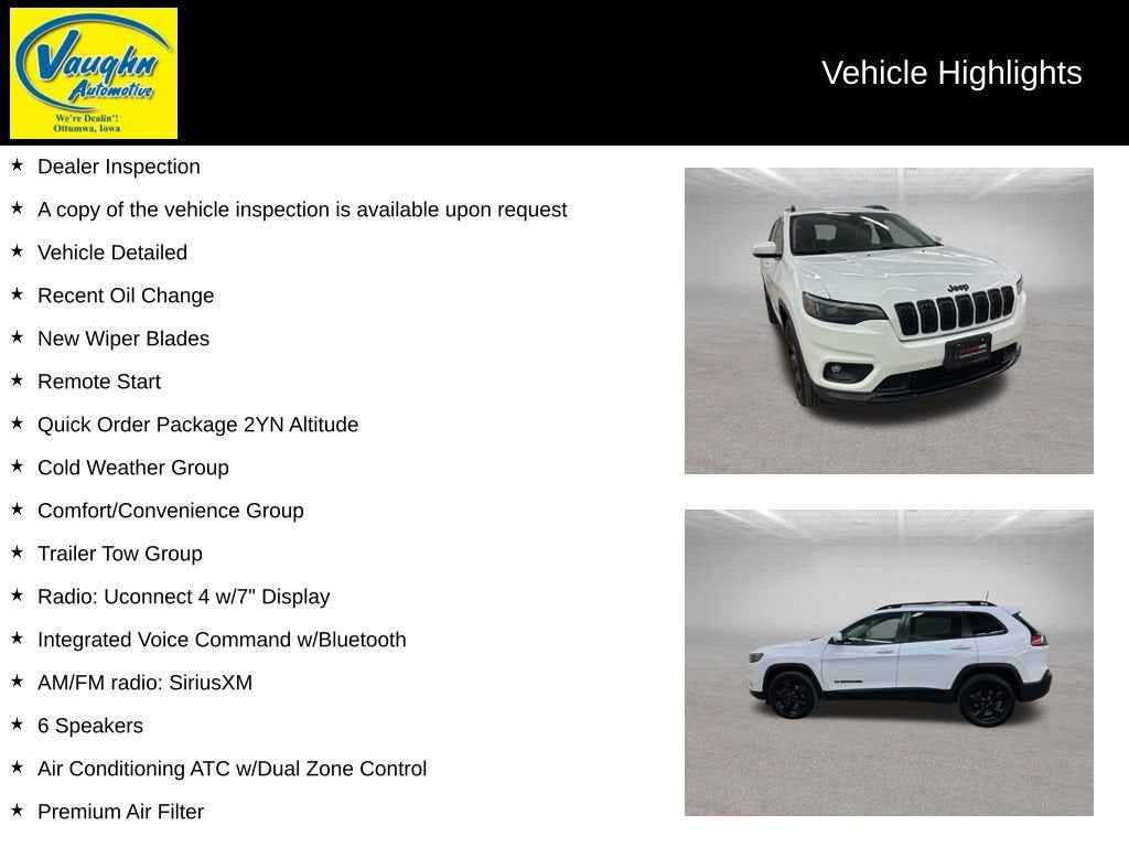 2019 Jeep Cherokee Altitude