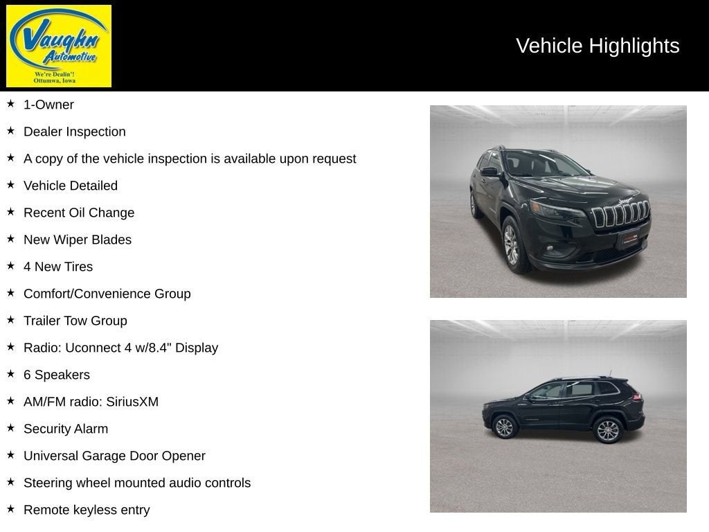 2021 Jeep Cherokee Latitude Lux