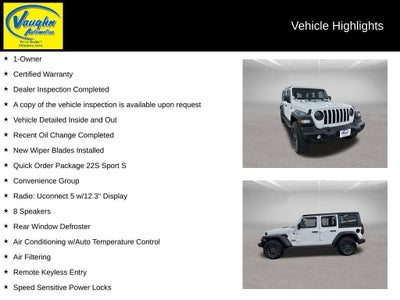 2024 Jeep Wrangler Sport S