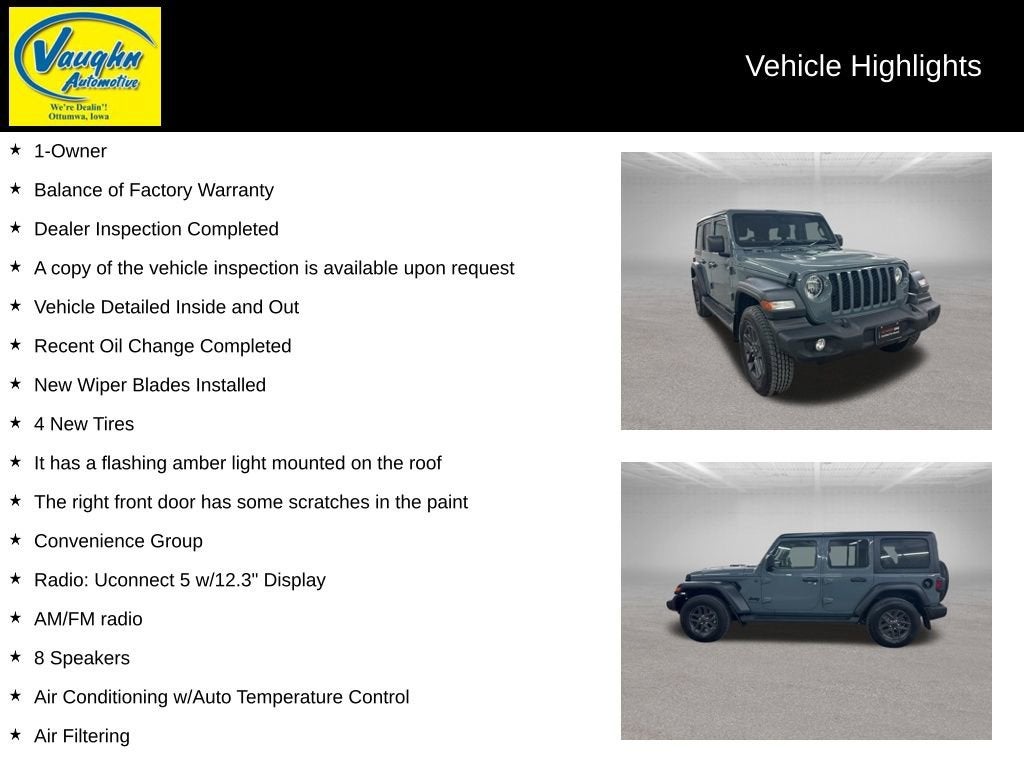 2024 Jeep Wrangler Sport