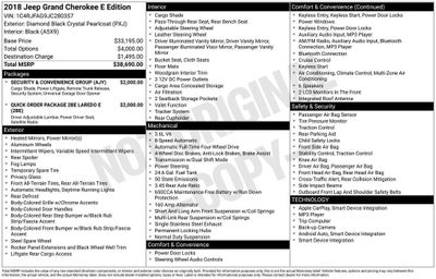 2018 Jeep Grand Cherokee Laredo