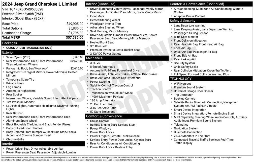 2024 Jeep Grand Cherokee L Limited