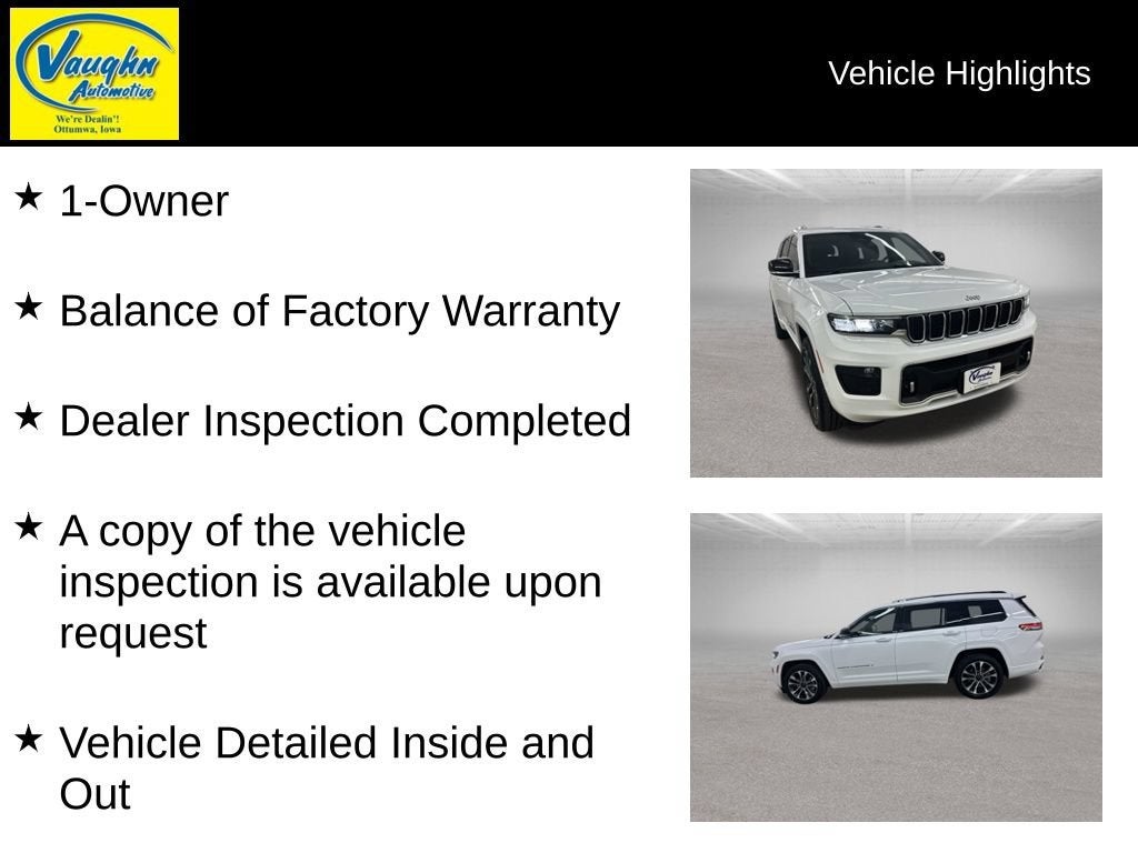 2023 Jeep Grand Cherokee L Overland