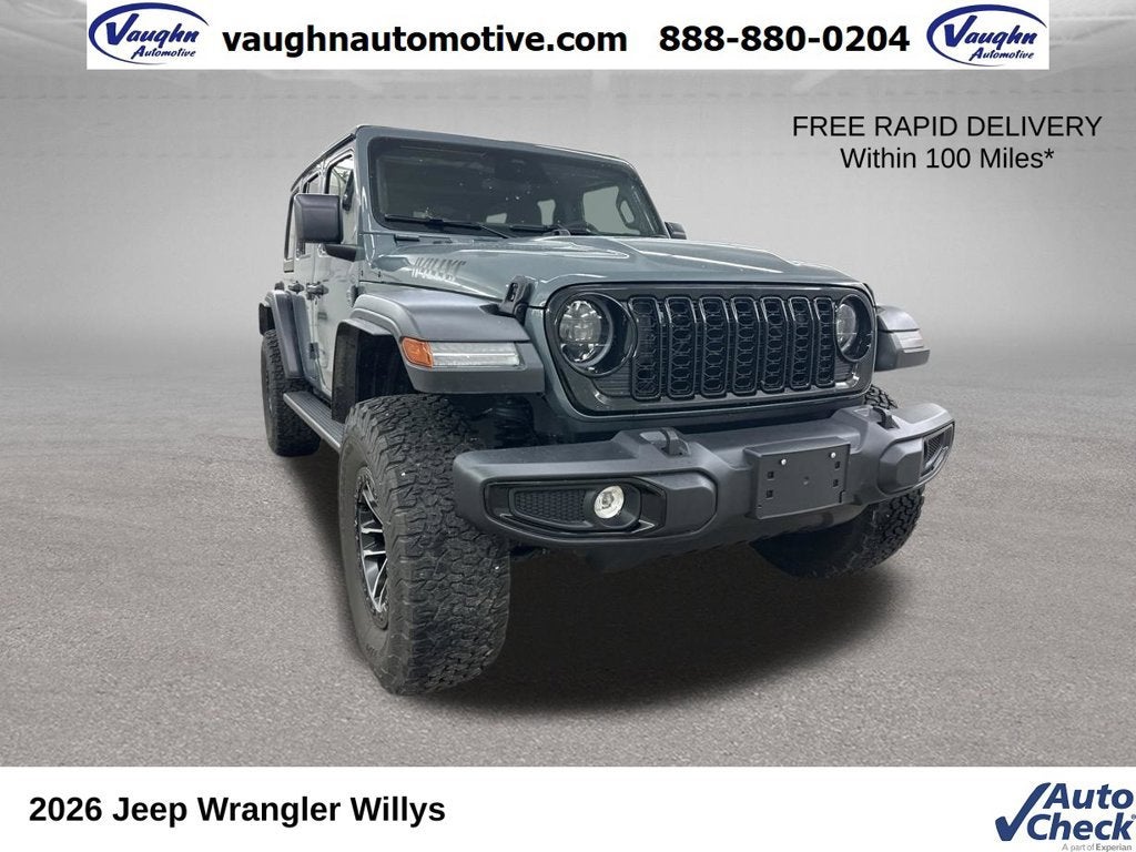 2026 Jeep Wrangler Willys