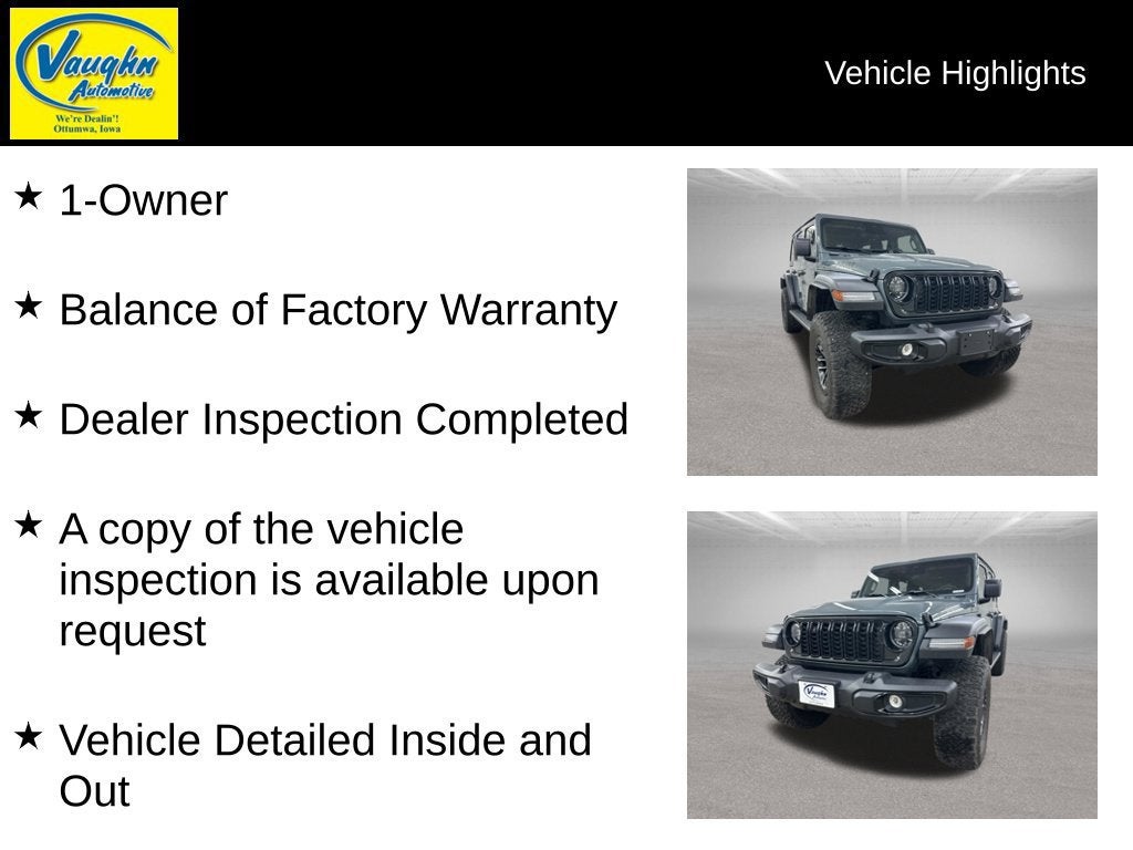 2026 Jeep Wrangler Willys