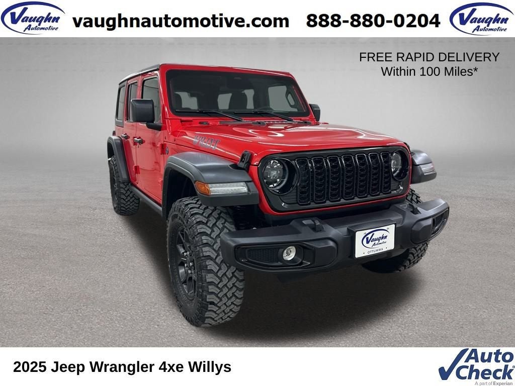 2025 Jeep Wrangler 4xe Willys