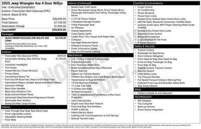 2025 Jeep Wrangler 4xe Willys