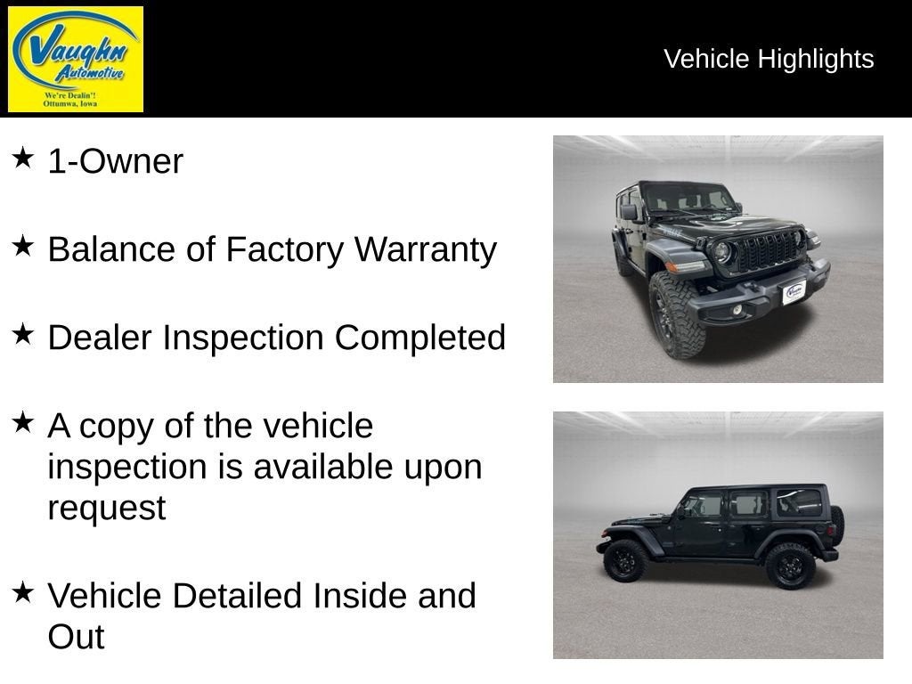 2025 Jeep Wrangler 4xe Willys