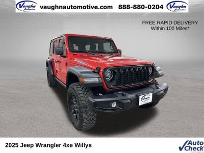 2025 Jeep Wrangler 4xe Willys