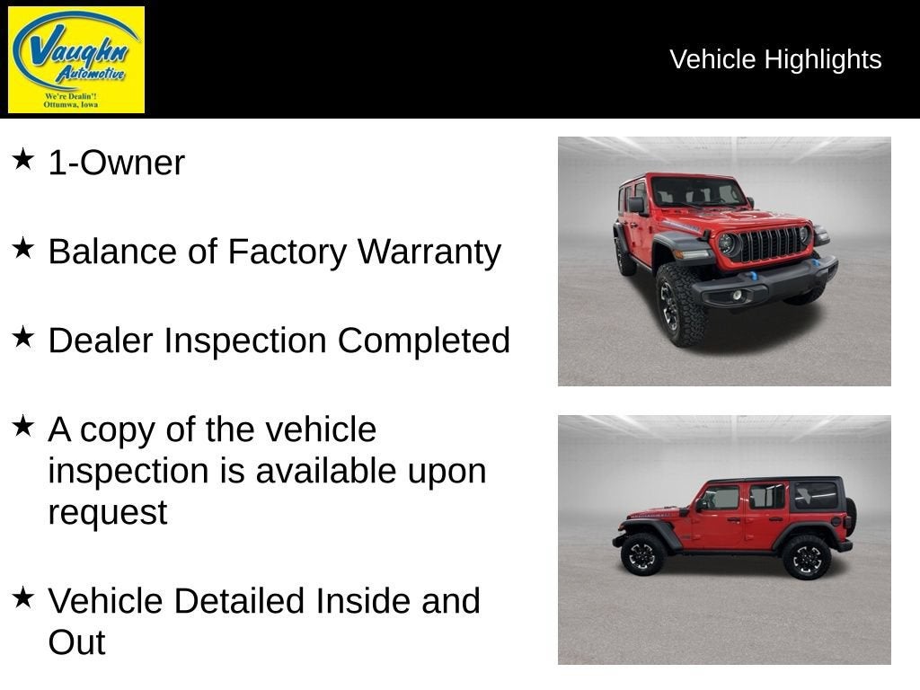 2025 Jeep Wrangler 4xe Rubicon