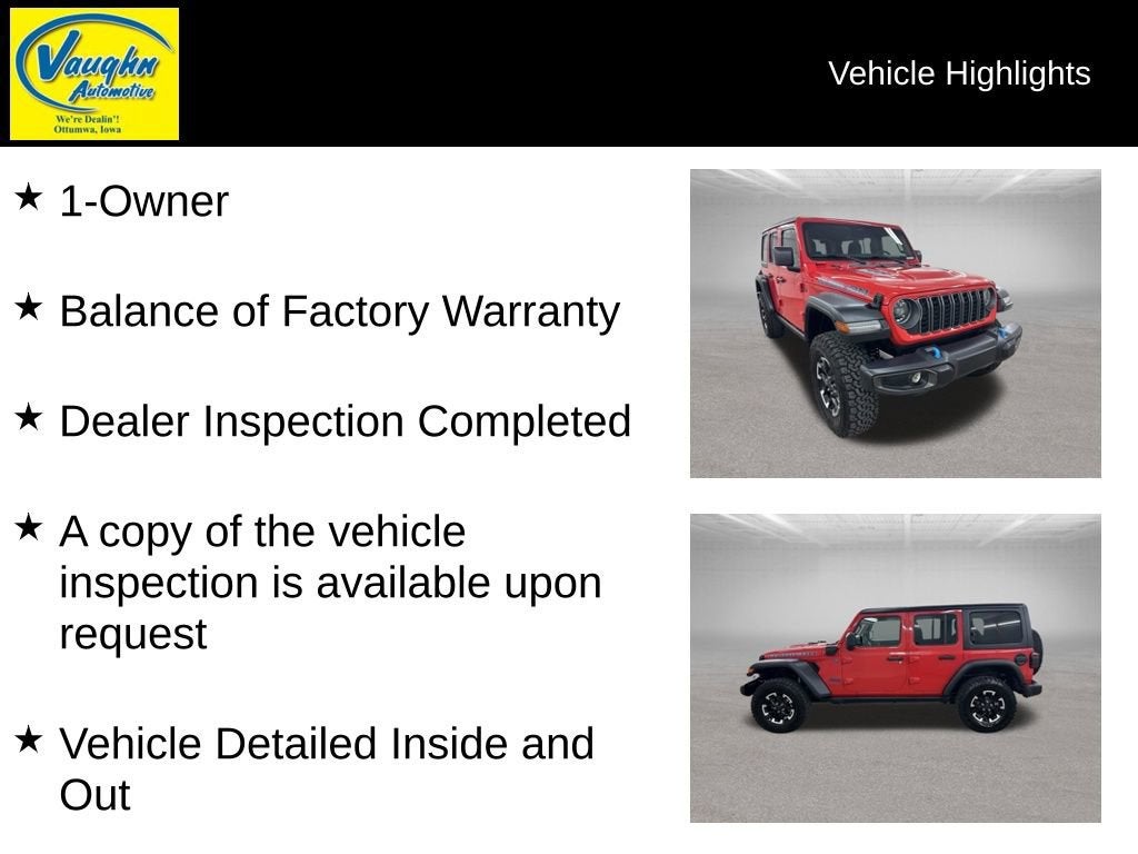 2025 Jeep Wrangler 4xe Rubicon