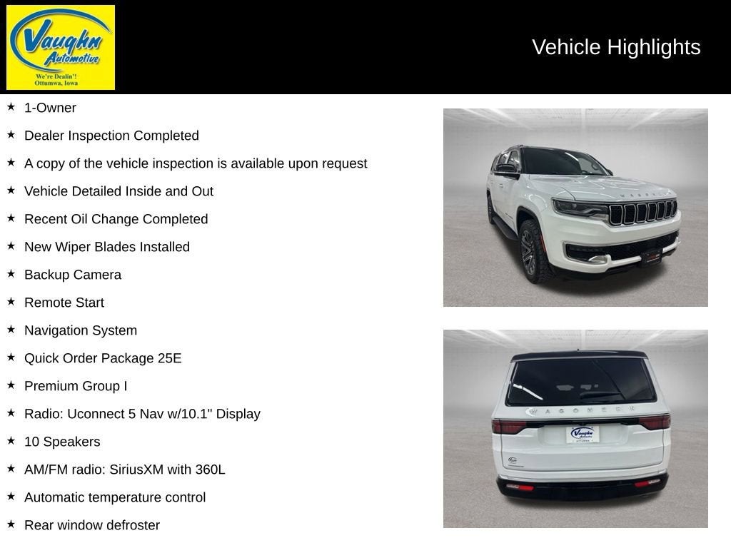 2023 Jeep Wagoneer Base