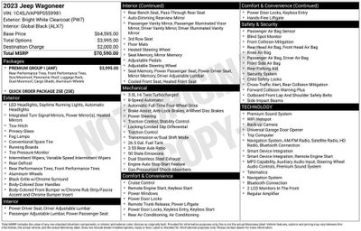 2023 Jeep Wagoneer BASE