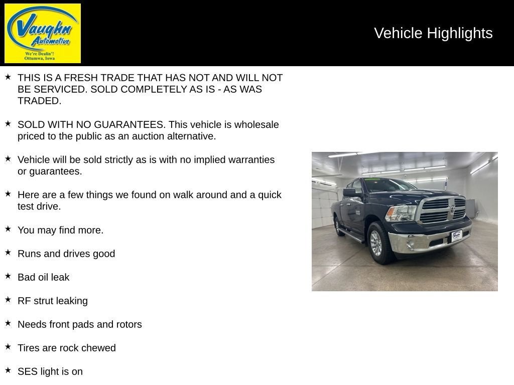 2014 RAM 1500 Big Horn