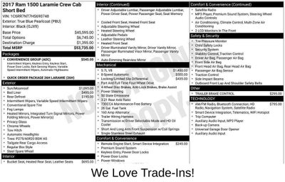 2017 RAM 1500 Laramie