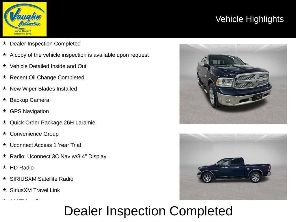 2017 RAM 1500 Laramie