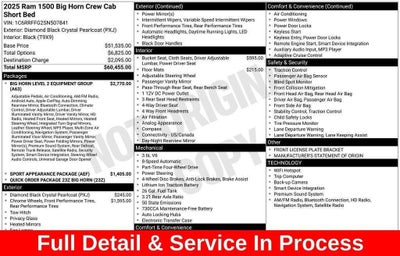 2025 RAM 1500 Big Horn