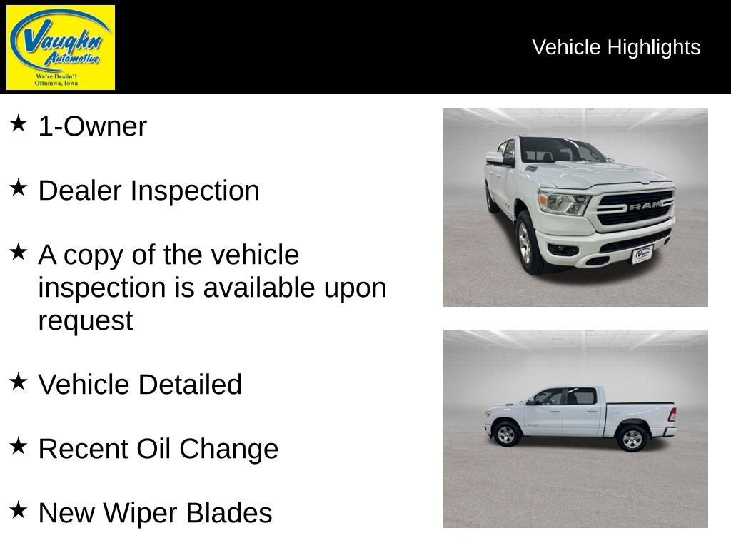 2019 RAM 1500 Big Horn/Lone Star