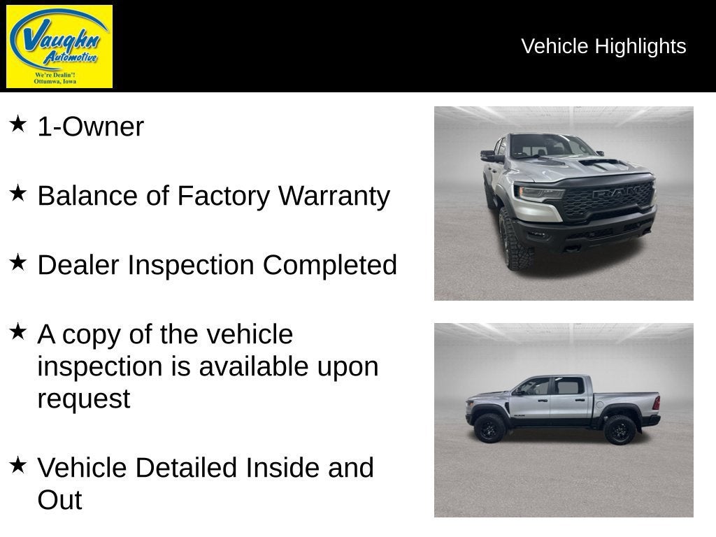 2025 RAM 1500 RHO