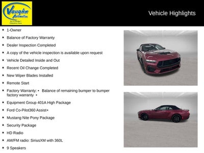 2025 Ford Mustang GT Premium