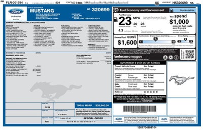 2017 Ford Mustang EcoBoost Premium