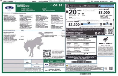 2023 Ford Bronco Base
