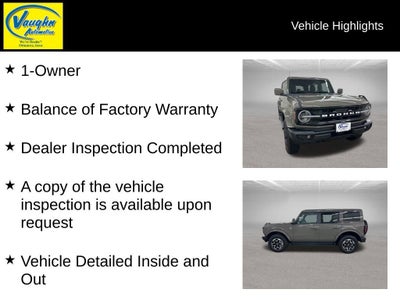 2025 Ford Bronco Outer Banks