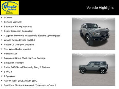 2024 Ford Bronco Badlands