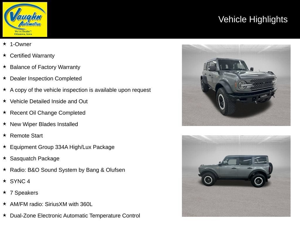 2024 Ford Bronco Badlands