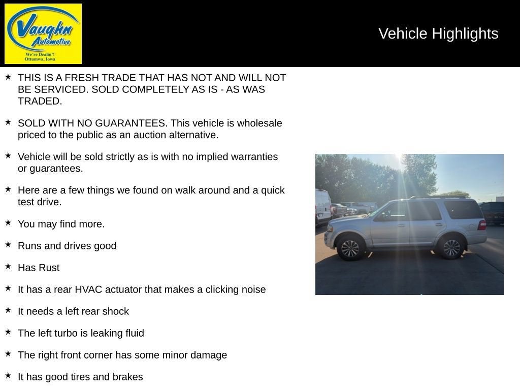 2015 Ford Expedition XLT