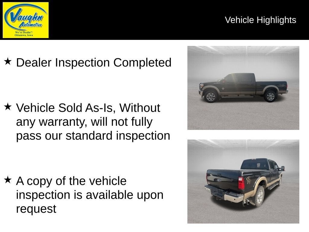 2012 Ford Super Duty F-350 SRW XL