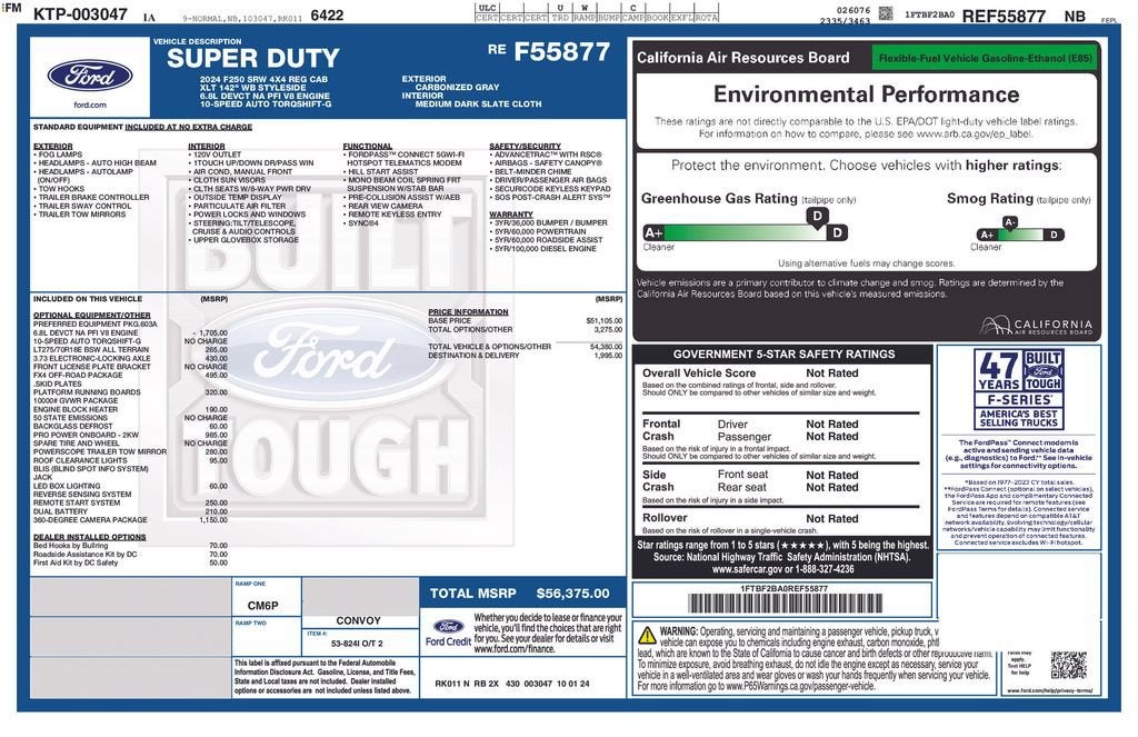 2024 Ford Super Duty F-250 SRW XL