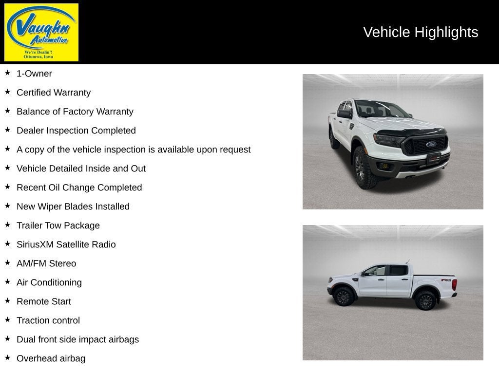 2020 Ford Ranger XL