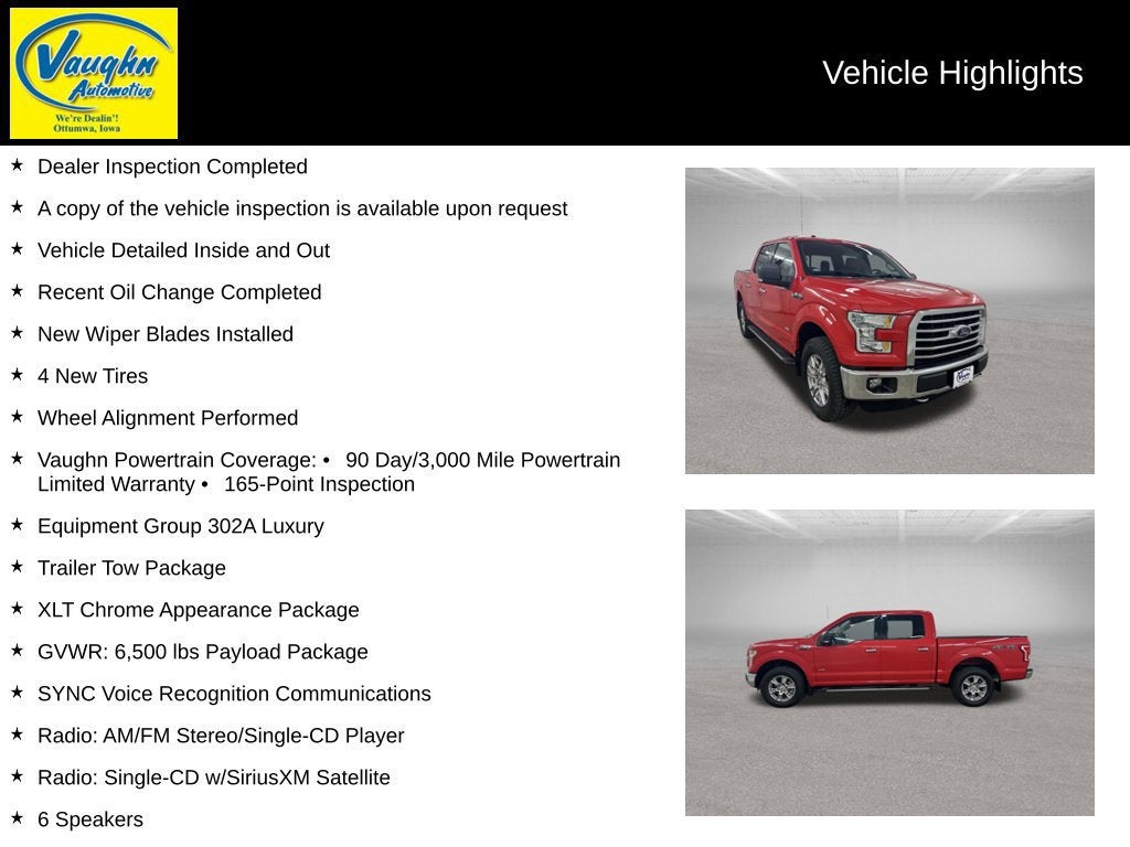 2016 Ford F-150 XLT