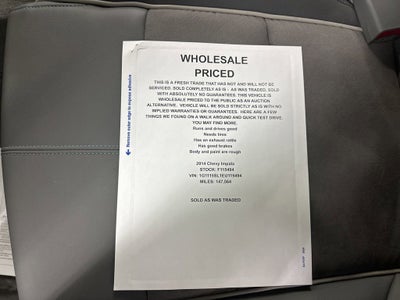 2014 Chevrolet Impala LT