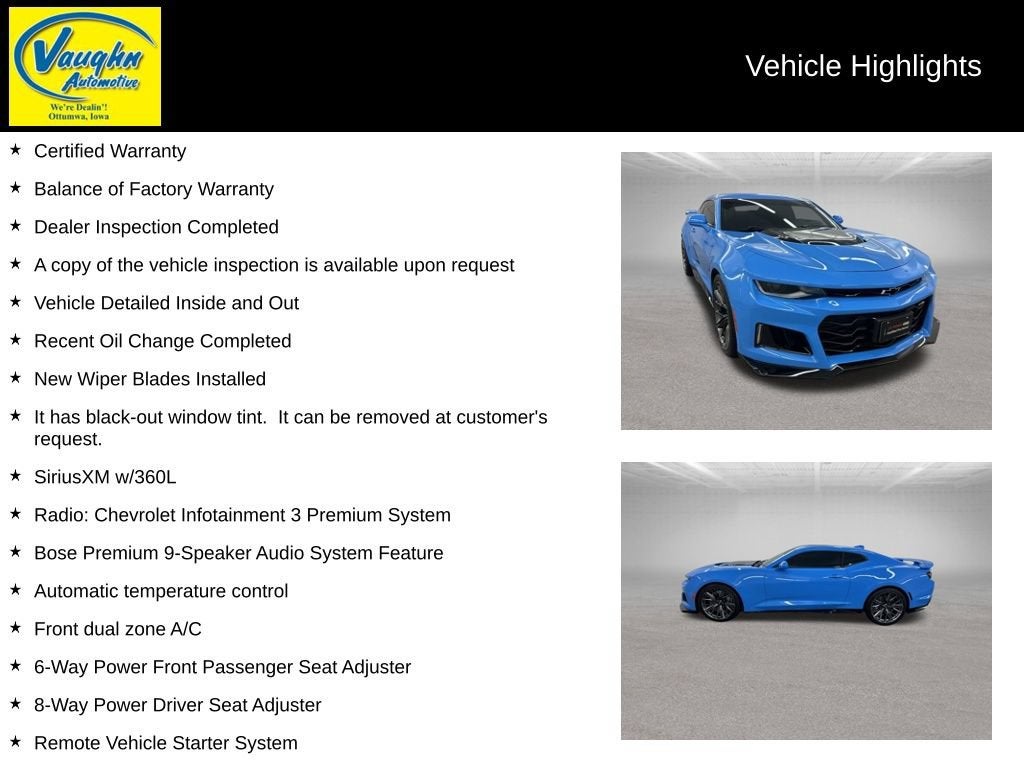 2023 Chevrolet Camaro ZL1