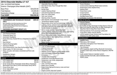 2016 Chevrolet Malibu LT