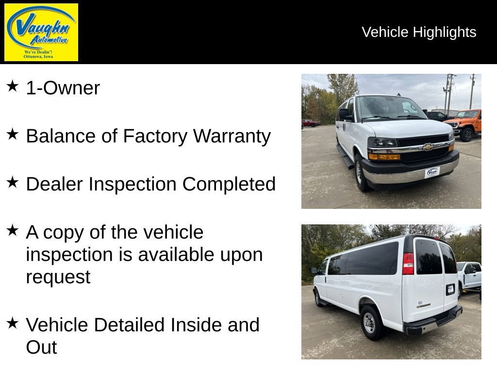 2025 Chevrolet Express Passenger 1LT