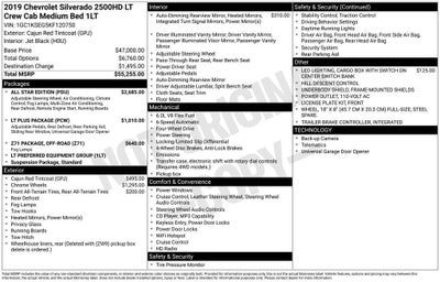 2019 Chevrolet Silverado 2500 HD LT