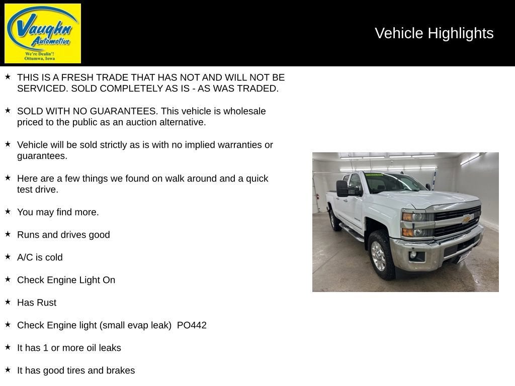 2015 Chevrolet Silverado 2500 HD LTZ