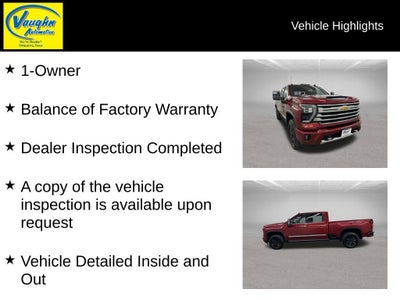 2026 Chevrolet Silverado 2500 HD High Country