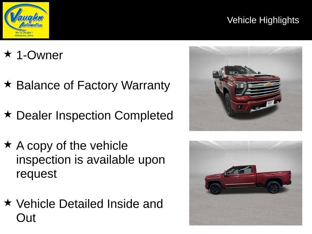 2026 Chevrolet Silverado 2500 HD High Country