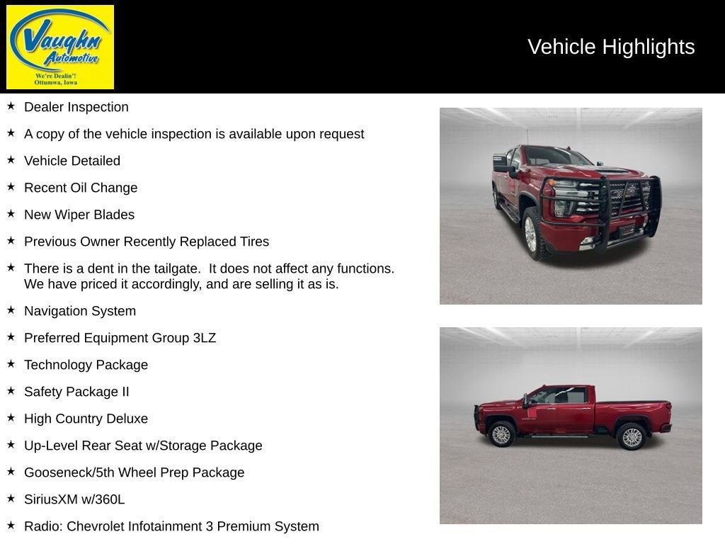 2022 Chevrolet Silverado 2500 HD High Country
