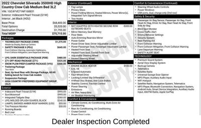 2022 Chevrolet Silverado 3500 HD High Country